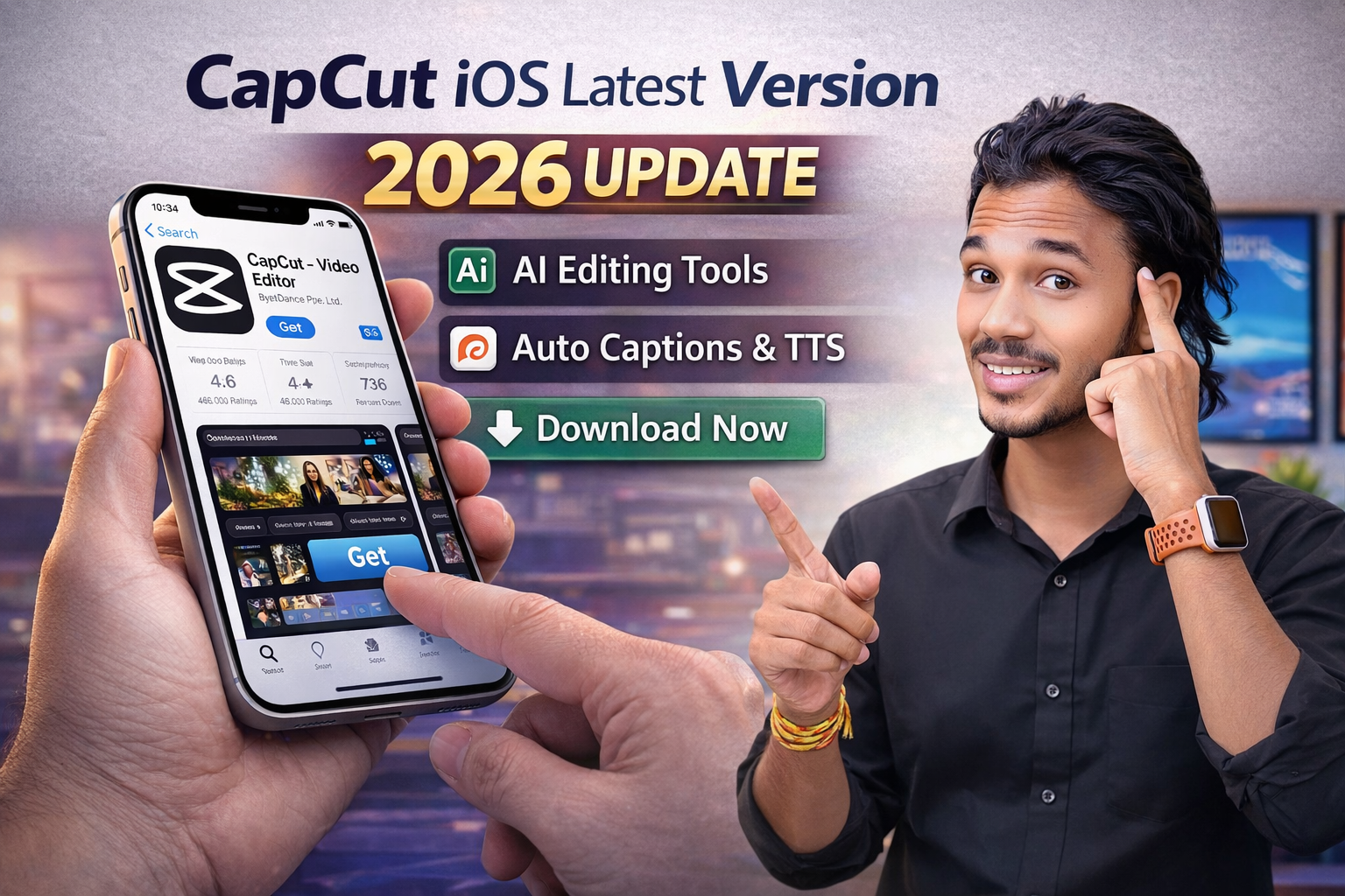 CapCut iOS Download 2026 Latest Update – Install CapCut Video Editor on iPhone